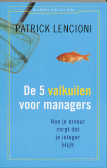 De vijf valkuilen voor managers - Boek Patrick Lencioni (9047001958)