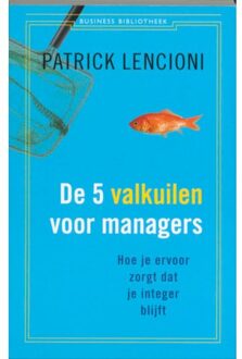De vijf valkuilen voor managers - Boek Patrick Lencioni (9047001958)