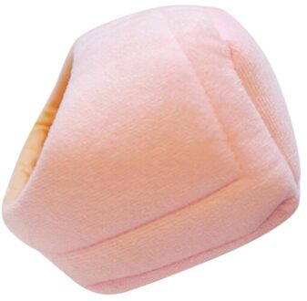 De Warme Bed Rat Hangmat Eekhoorn Winter Huisdier Speelgoed Hamster Kooi Huis Opknoping Nest roze groot