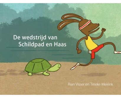 De wedstrijd van Schildpad en Haas - Boek Rian Visser (949164713X)