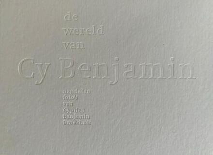 De wereld van Cy Benjamin -   (ISBN: 9789083367385)