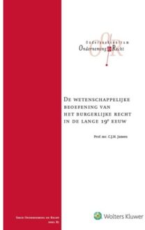 De wetenschappelijke beoefening van het burgerlijke recht in de lange 19e eeuw - Boek C.J.H. Jansen (9013133339)