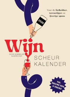 De wijnscheurkalender 2026 -  Sjoerd Kist (ISBN: 9789000400775)