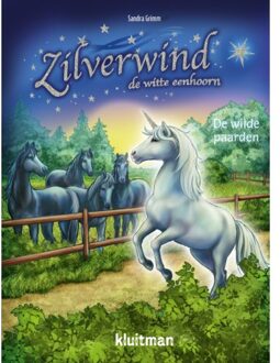 De Wilde Paarden - Zilverwind De Witte Eenhoorn - Sandra Grimm