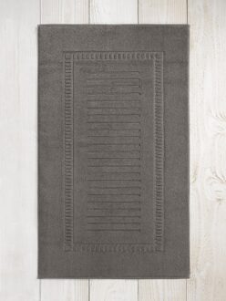 De Witte Lietaer Dolce Badmat 60 x 100 cm Steeple grey (donkergrijs)
