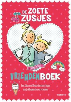 De ZOETE ZUSJES vriendenboekje 4+ Multikleur