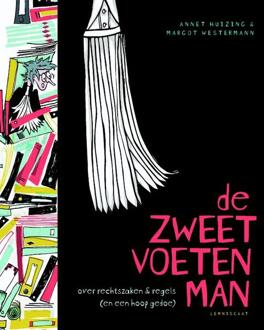 De zweetvoetenman - Boek Annet Huizing (9047708261)