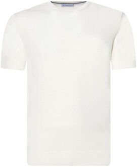 Dean-lux t-shirt met korte mouwen Beige - S