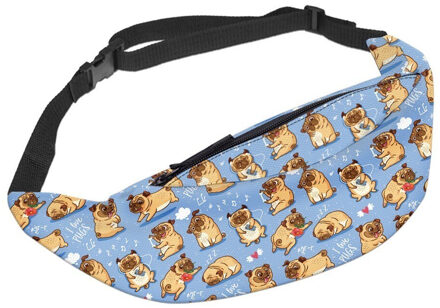 Deanfun Waterdicht Taille Pack Belt Bag Heuptas Borst Schoudertas Telefoon Houder Met Verstelbare Riem YB-59 18015