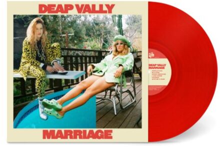 Deap Vally - Marriage 140g LP (Clear Red)