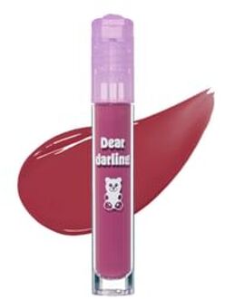 Dear Darling Water Gel Tint Jelly Pang Collection - 5 Colors #04 Red Bean Pink