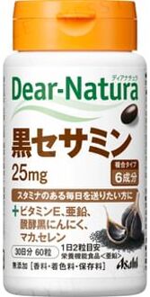 Dear-Natura Black Sesamin 30 days 60 capsules