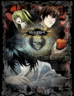 Death Note Poster Unisex T-Shirt - Black - XL Zwart