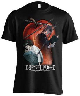 Death Note T-Shirt Ryuk Chained Notes Size XL