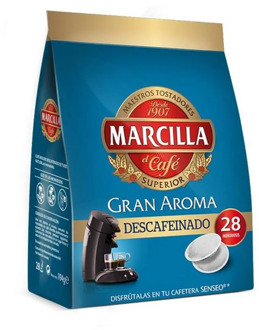 Decaf Marilla coffee, 28 SENSEO monodose