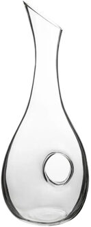 Decanteer kan - 1 liter - wijn karaf - 14 x 37 cm - elegant design