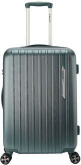 Decent Paradiso Spinner 66 olive hardcase koffer Groen - H 66 x B 40 x D 25 cm