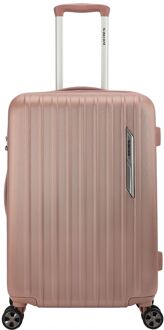 Decent Paradiso Spinner 66 salmon hardcase koffer Champagne - H 66 x B 40 x D 25 cm