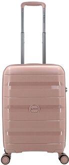 Decent Straight-Line Cabin Spinner rose hardcase koffer lichtgewicht koffer Roze - H 55 x B 35 x D 20 cm
