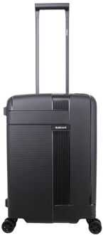 Decent Transit 2.0 Cabin Spinner black hardcase koffer Zwart - H 55 x B 37 x D 23 cm