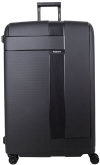 Decent Transit 2.0 Large Trolley 4 Wheels black hardcase koffer Zwart - H 82 x B 54 x D 32,5 cm