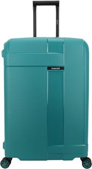 Decent Transit 2.0 Medium Trolley 4 Wheels olive hardcase koffer Groen - H 70 x B 47 x D 28 cm