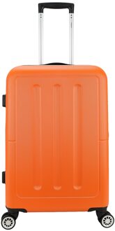 Decent Trolley koffer Neon-Fix 66 oranje