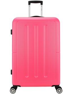 Decent Trolley koffer Neon-Fix 76 roze