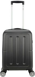 Decent Trolley koffer Neon-Fix antraciet 55