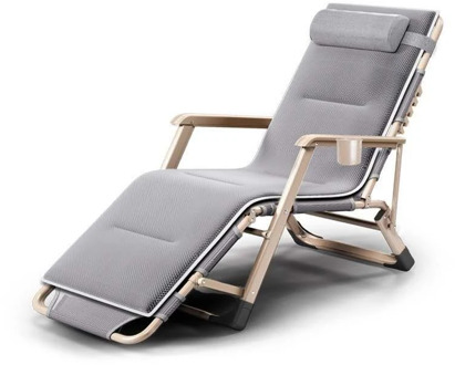 deck chairs garden Outdoor furniture camping Portable siesta Folding Backrest armrest Chair bed terrace leisure chaise lounge