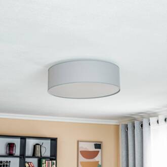 Deck, grijze stoffen kap, Ø 40 cm grijs