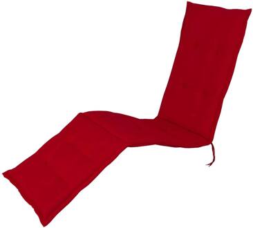 Deckchairkussen   Pedro red (waterafstotend)