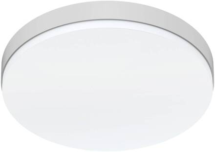 Decko LED CCT 10/15/18/25 W Ø 27,5 cm zilver zilver, opaal