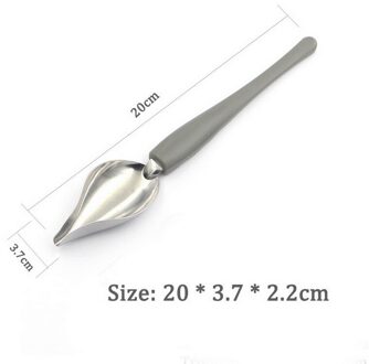 Deco Lepel Versieren Sushi Voedsel Draw Tool Saus Dressing Plaat Dessert Bakvormen Cake Gastronomie Lepel Koffie Tool groot