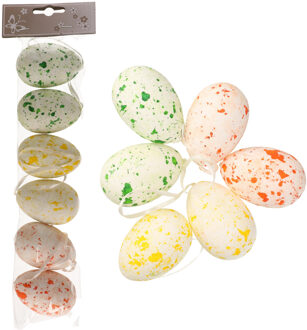 Deco paaseieren spetters 18x stuks