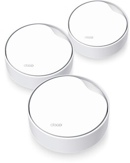 Deco X50 Mesh Wifi 6 PoE (3-pack) Mesh router Wit