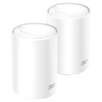 Deco X50 WiFi 6 Mesh Systeem (2-pack) Mesh router Wit