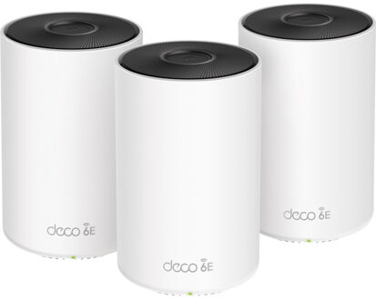 Deco XE75 Mesh Wifi 6E (3-pack) Mesh router Wit