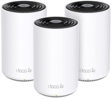 Deco XE75 Mesh Wifi 6E (3-pack) Mesh router Wit