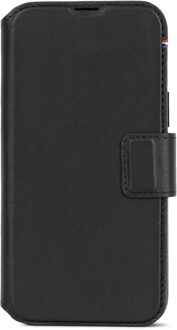 Decoded 2 in 1 Leather Bookcase voor de Apple iPhone 15 Plus - Zwart