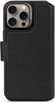 Decoded 2 in 1 Leather Detachable Wallet MagSafe voor de Apple iPhone 16 Pro Max - Zwart