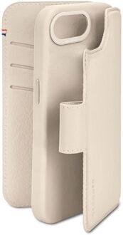 Decoded 2 in 1 Leather Detachable Wallet MagSafe voor de Apple iPhone 16e - Clay Grijs