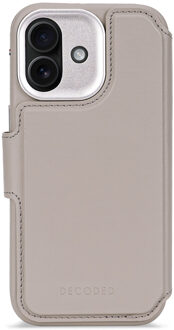 Decoded 2 in 1 Leather Detachable Wallet MagSafe voor de Apple iPhone 17 Pro Max - Solid Clay Beige