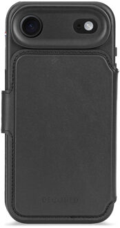 Decoded 2 in 1 Leather Detachable Wallet MagSafe voor de Apple iPhone Air - Zwart
