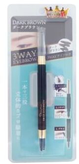 Decomplexer 3WAY Eyebrow Dark Brown