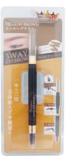 Decomplexer 3WAY Eyebrow Yellow Brown