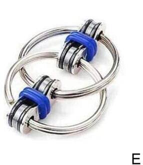 Decompressie Keten Vent Speelgoed Decompressie Ketting Fietsketting Gesneden Gesp Zintuiglijke Speelgoed Stress Verlichten donker blauw