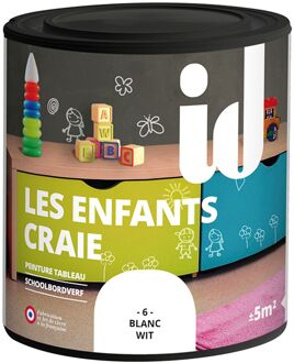 Decor Deco Schoolbordverf Les Enfants - Wit - Mat - 500ml