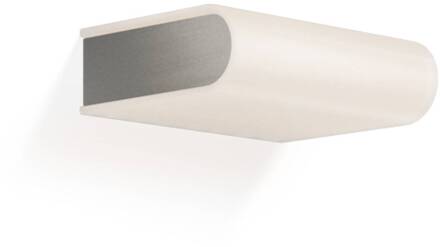 Decor Walther Book 15 LED spiegellamp nikkel 15cm wit, nikkel gesatineerd