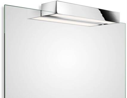 Decor Walther Box 1-40 N LED spiegellamp 3.000 K chroom, spiegel, mat wit